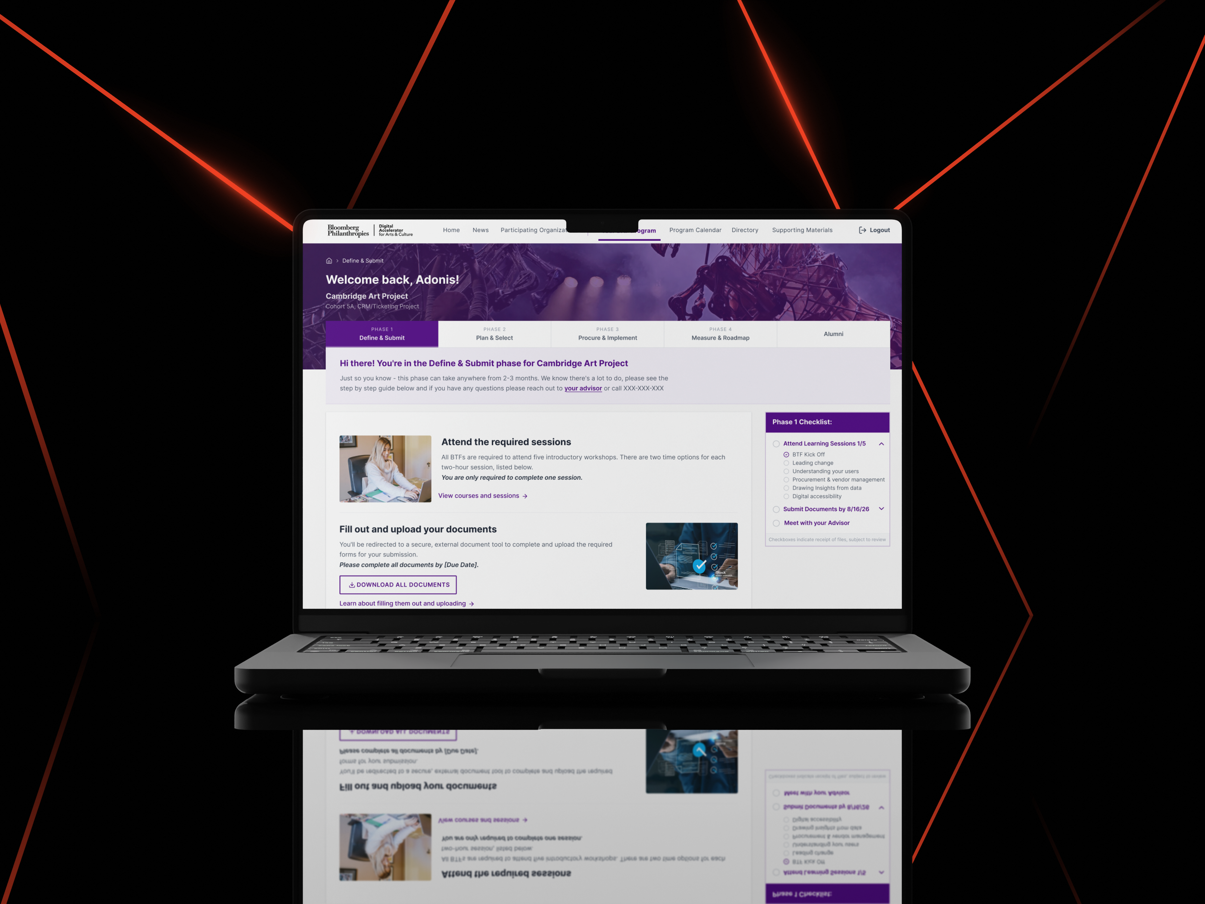 Bloomberg DAP Portal