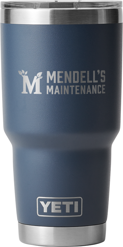 Mendell's Maintenance coffee mug back