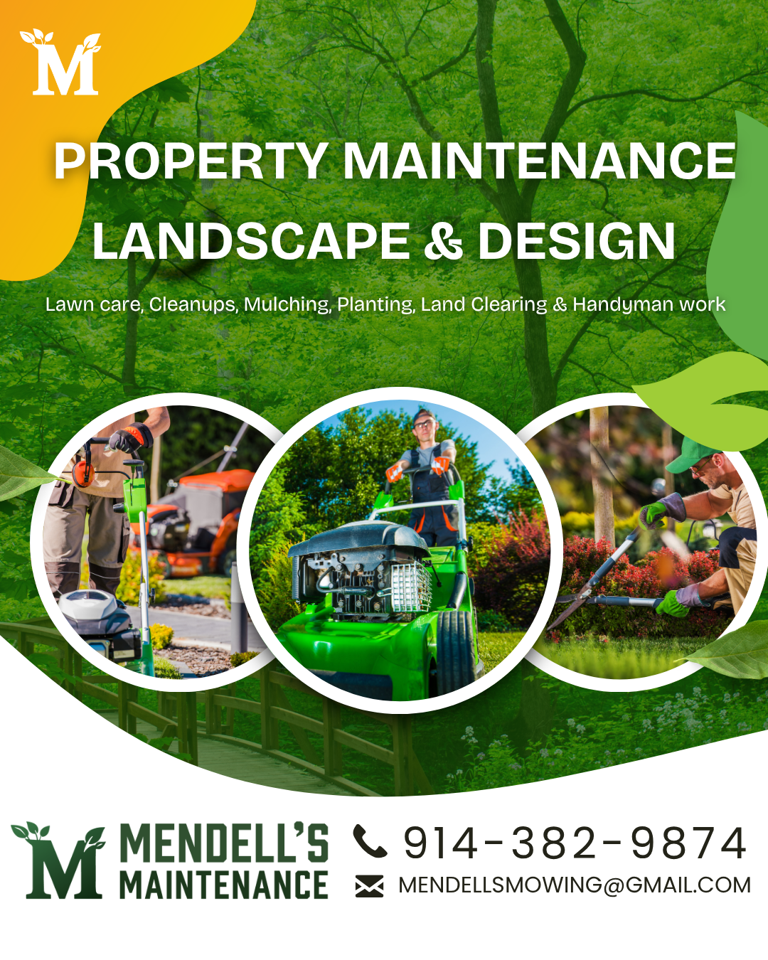 Mendell's Maintenance Instagram ad variation